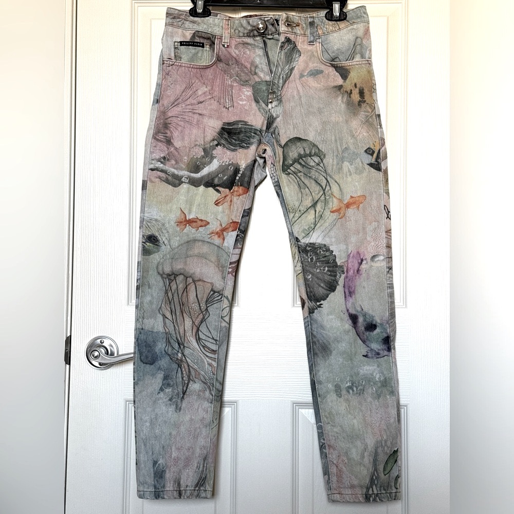 Philipp Plein Colored Wash Jeans
